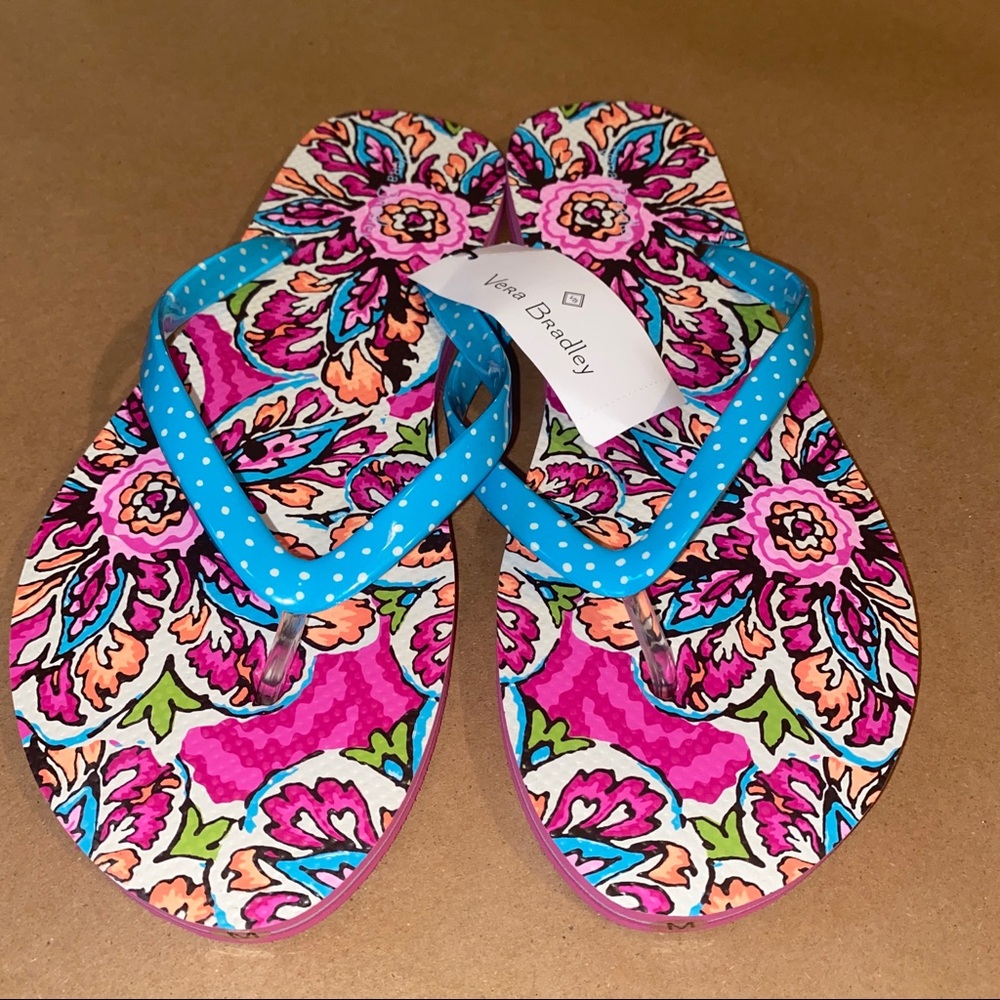 Nwt Vera bradley flip flops